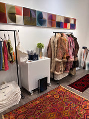 Colorful Terkmen Tribal Rug, 4x6